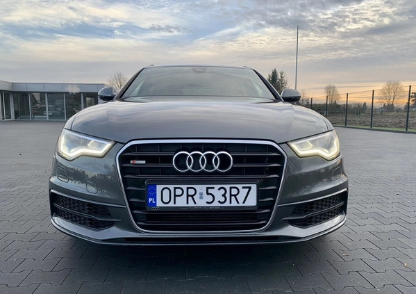 Audi A6 cena 69999 przebieg: 185231, rok produkcji 2014 z Głogówek małe 79